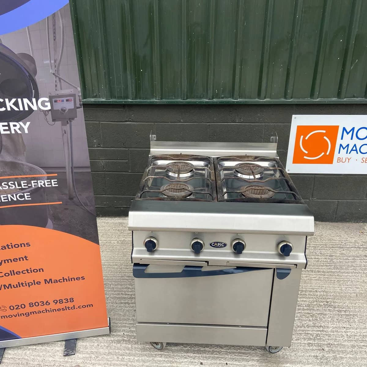 Capic 4 Burner With Oven