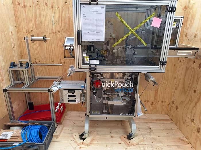 Automated Form-Fill Seal Packaging Machine With Videojet Dataflex Printer For Auto Loader