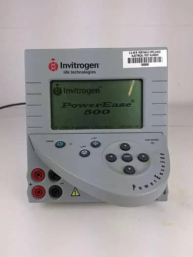 Life Technologies Power Ease 500 Power Supply