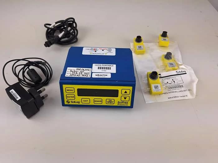 SciLog SciPres Pressure Monitor With Pressure Sensors