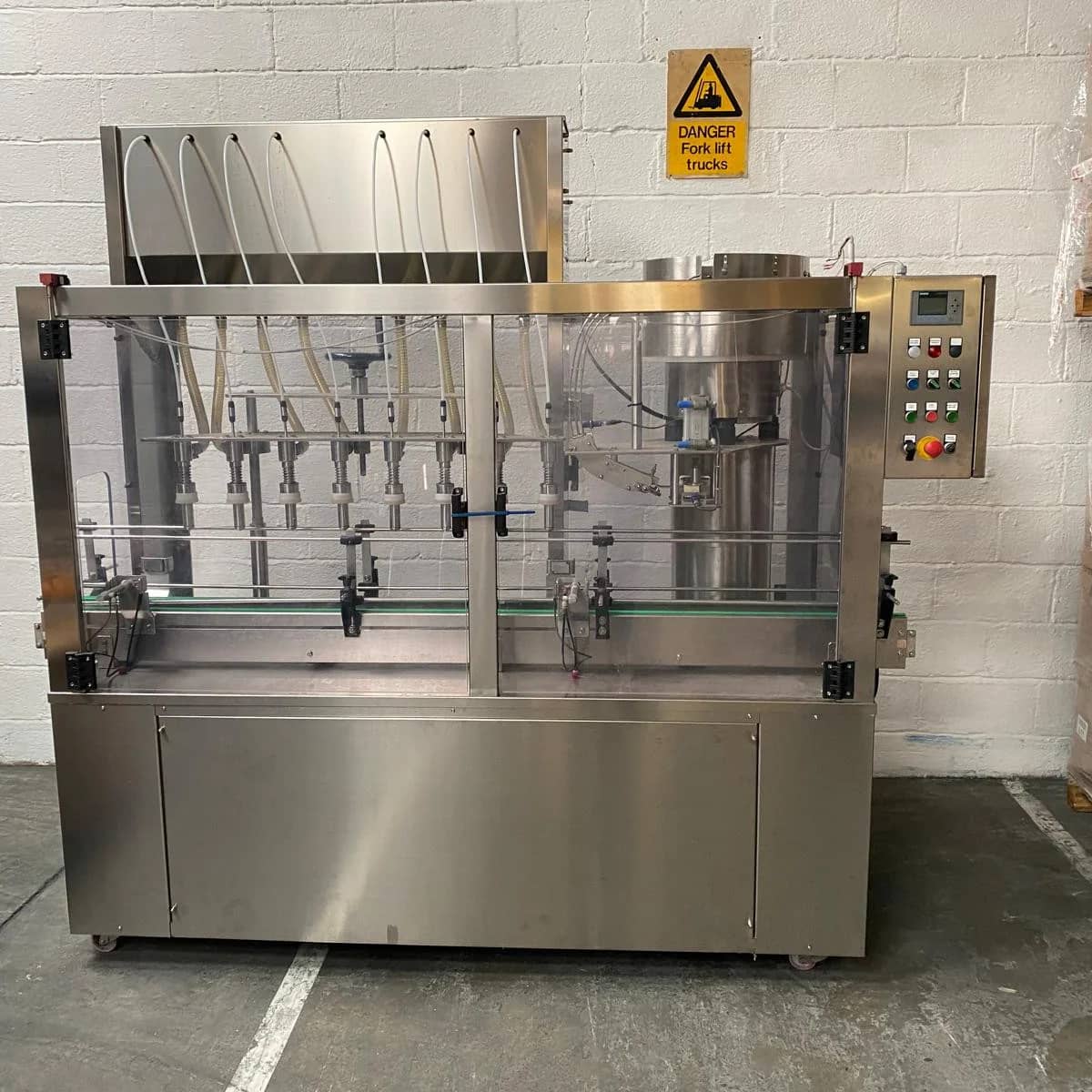 Canellitech Srl 8-1 Automatic Inline Filler / Capper For 5L Bottles