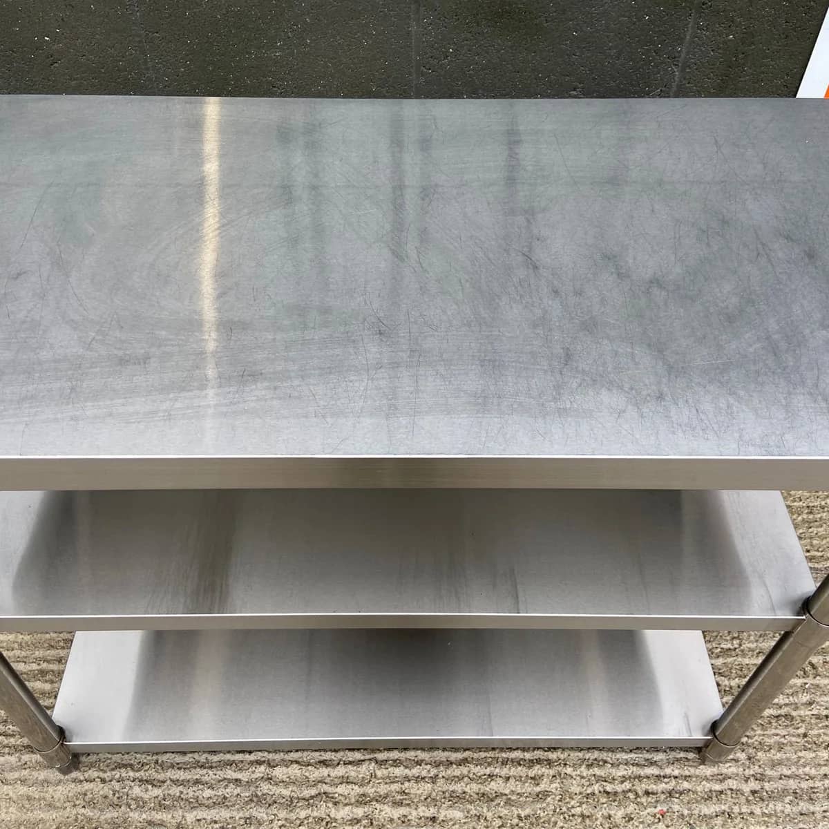 Diaminox Stainless Steel Table With Double Undershef 1200mm L X 600mm D X 900mm