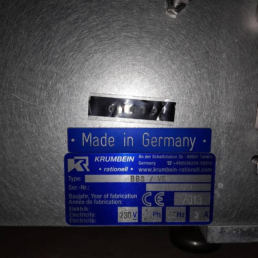 BBS-VE Bun & Roll Slicer