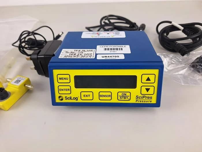 SciLog SciPres Pressure Monitor With Pressure Sensors