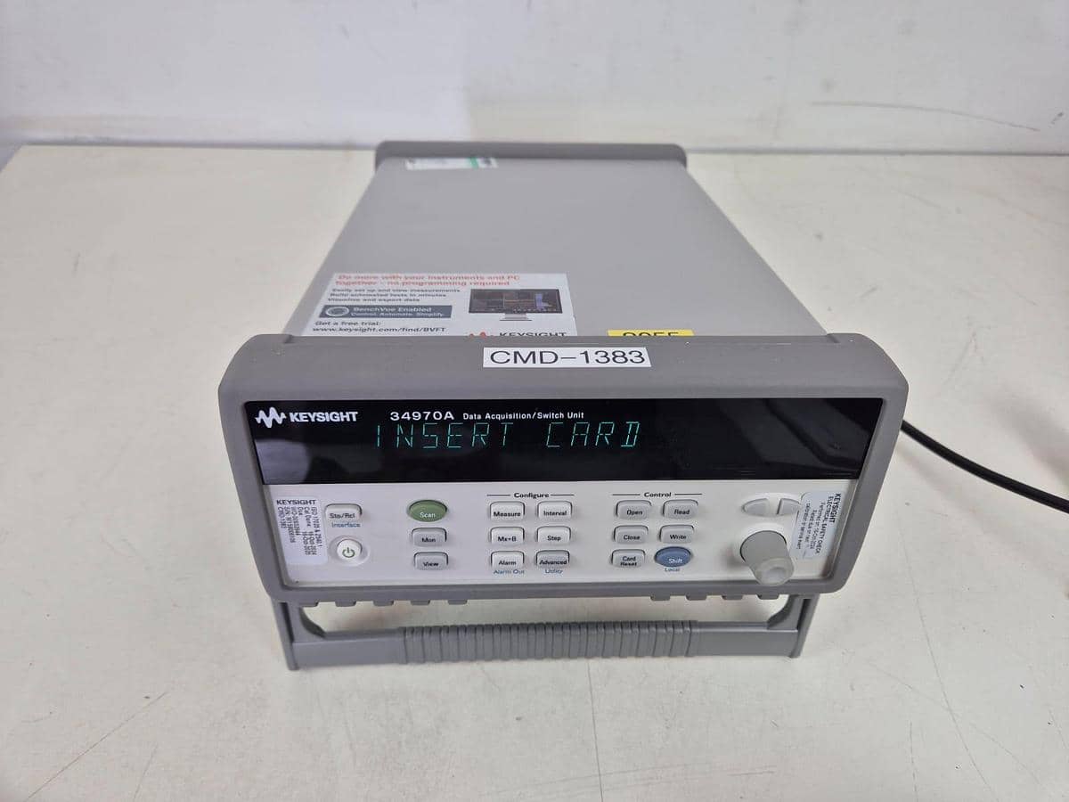 Agilent 34970a Data Loger Switch Unit