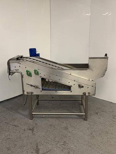 Twin Lane Roller Incline Conveyor