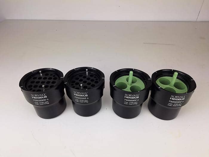 Sorvall Heraeus 75002000 Centrifuge Rotor with Buckets