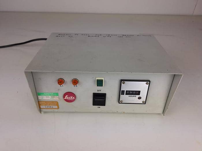Leitz Microscope Lamp Drive