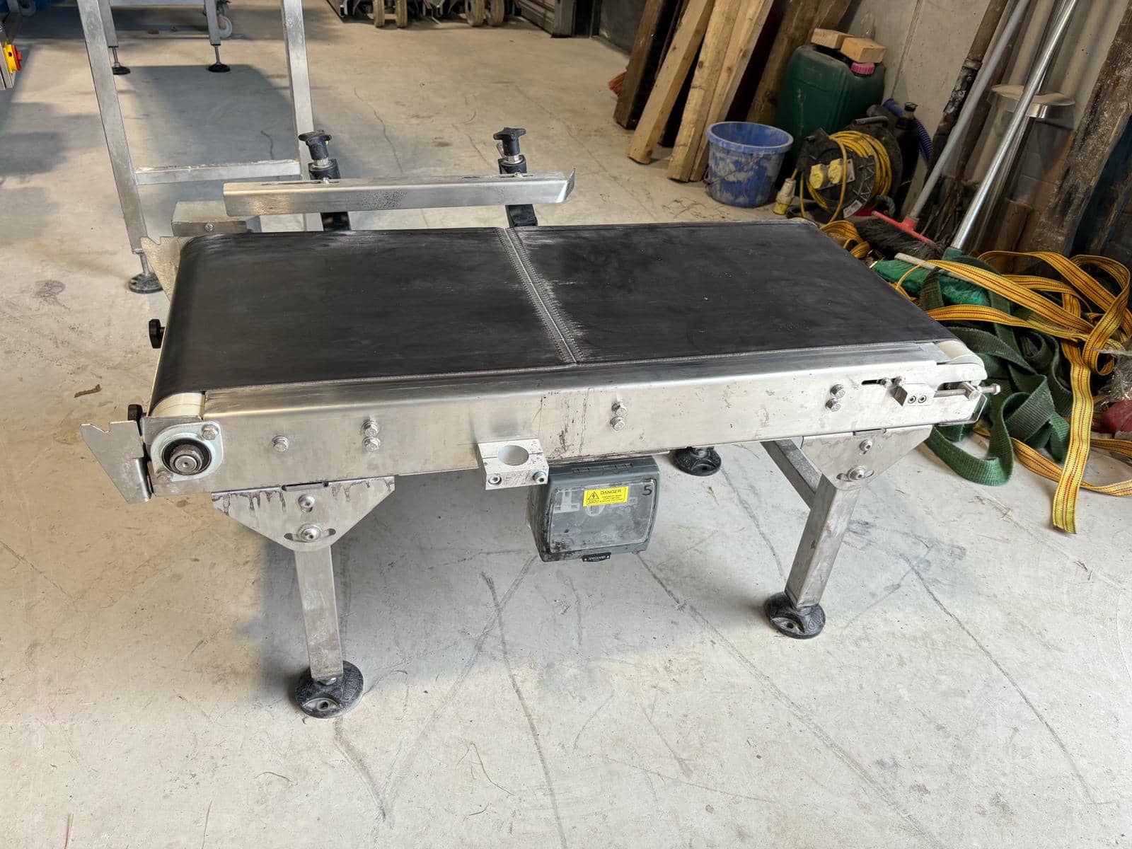 Belt Conveyor with Stainless Steel Frame
