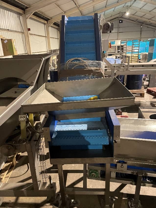 Swan Neck Incline Conveyor