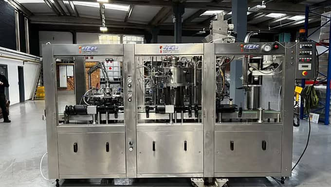 Cimec America AM/DPS 9/8/IC/IVA Rinser, Filler and Capper