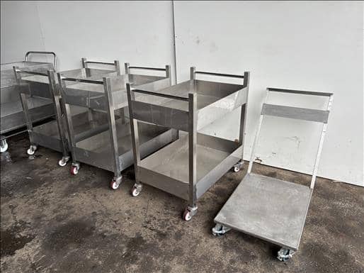 NNP Stainless trolleys