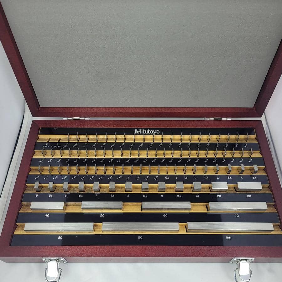 Mitutoyo BM1-8-1B/PD Gauge Block Set