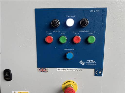 Total Bakery Three roll sheeter
