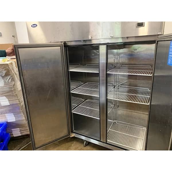 Atosa - 3 Door Stainless Steel Fridge