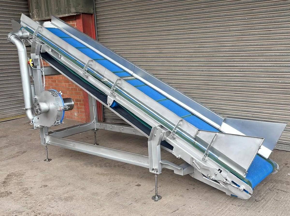 DE-WATERING CONVEYOR