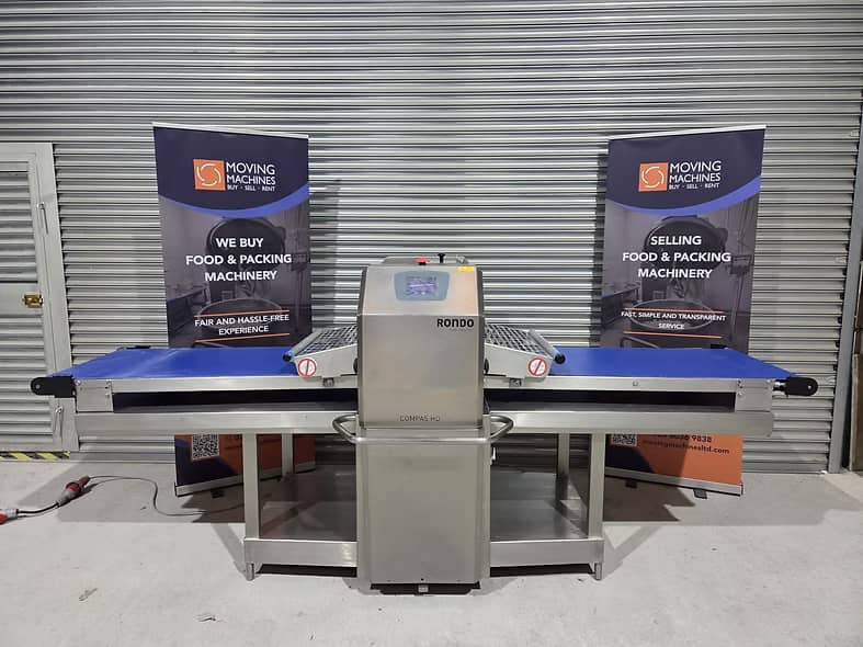 REF: MM6307 1 x Rondo Compas HD Series pastry sheeter with touch-screen control panel and automatic flour duster