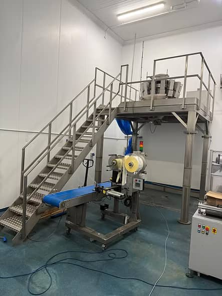 Complete Yamato Gainsborough Weighing Bagging System