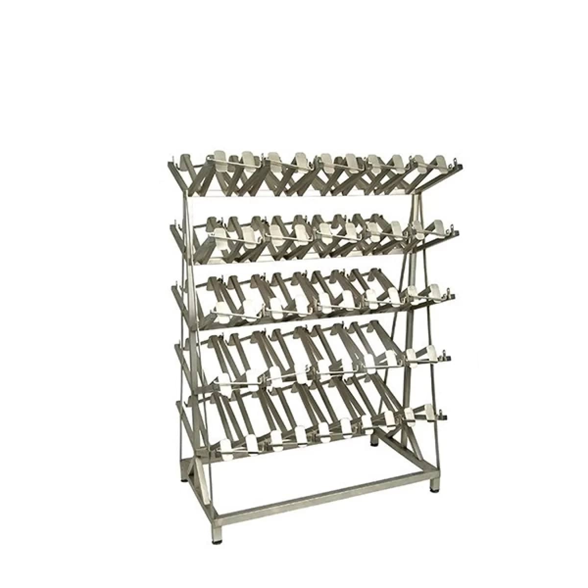 Stainless Steel Lockable Boot Storage Rack