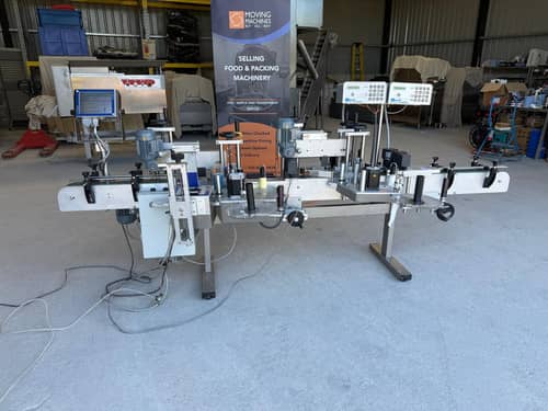 Atwell Labellers 3-Head Continuous Label Applicator