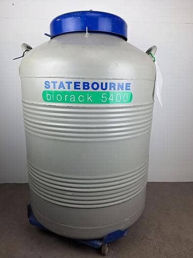 Statebourne Biorack 5400 Nitrogen vessel
