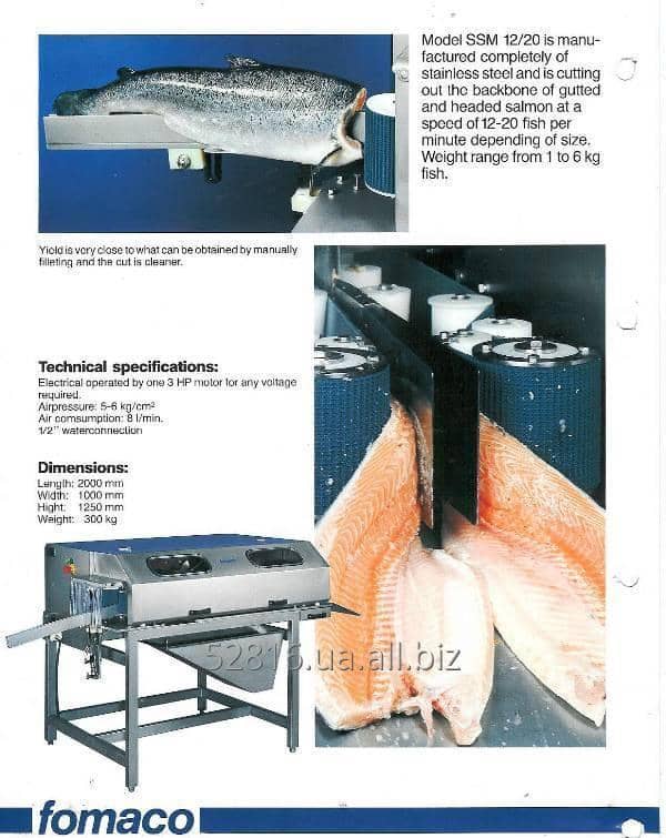 Fomaco SMM12.20 Salmon Filleting Machine