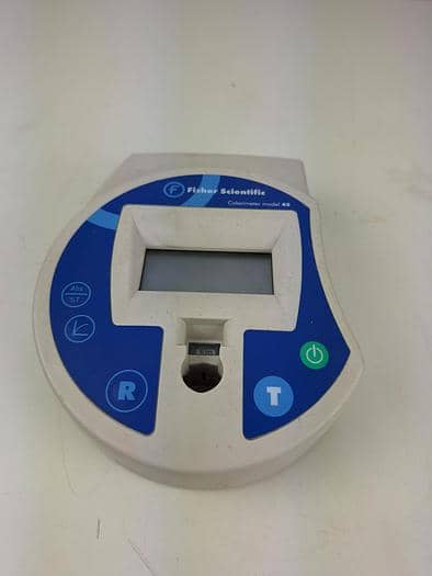 Fisher Scientific Model 45 Colorimeter.