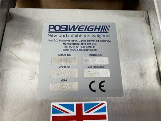 Posiweigh Triple200 Three lane linear weighing line