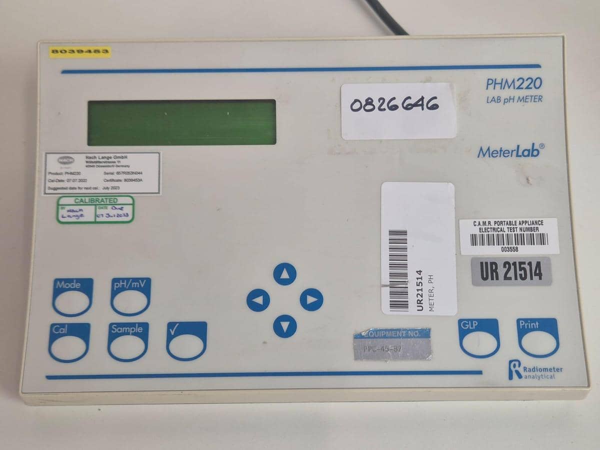 Radiometer Analytical MeterLab PHM220 Lab PH Meter
