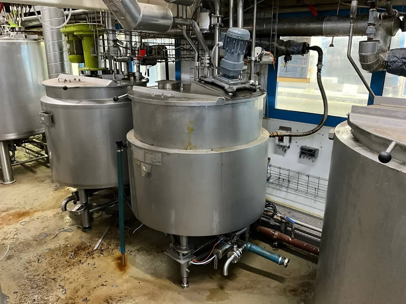 Winkworth Stainless Steel Jacketed Tank PV500