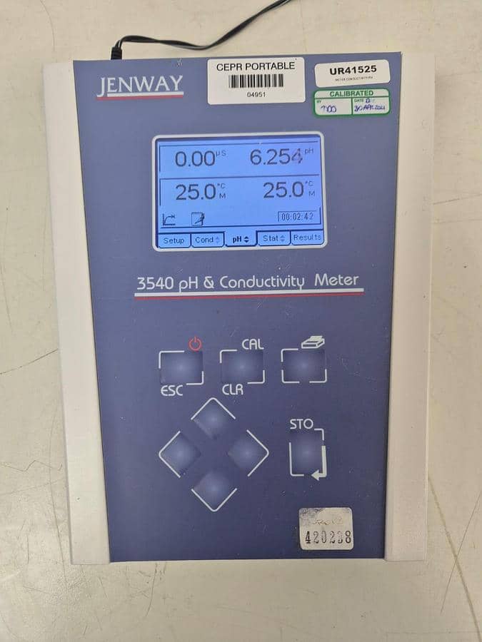 Jenway 3540 pH & Conductivity Meter