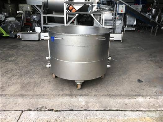 Tonelli 600 stainless bowls