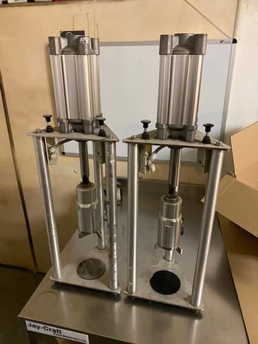 2x SMC Pneumatic Cappers