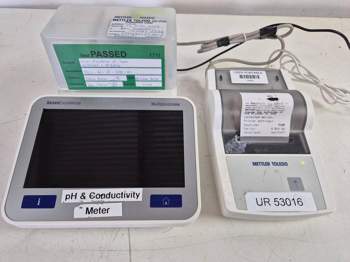 Mettler Toledo Sevenexcellence + Printer