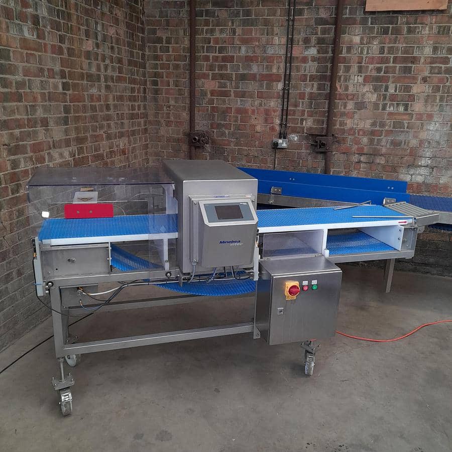 Minebea Intec Metal Detector and Conveyor