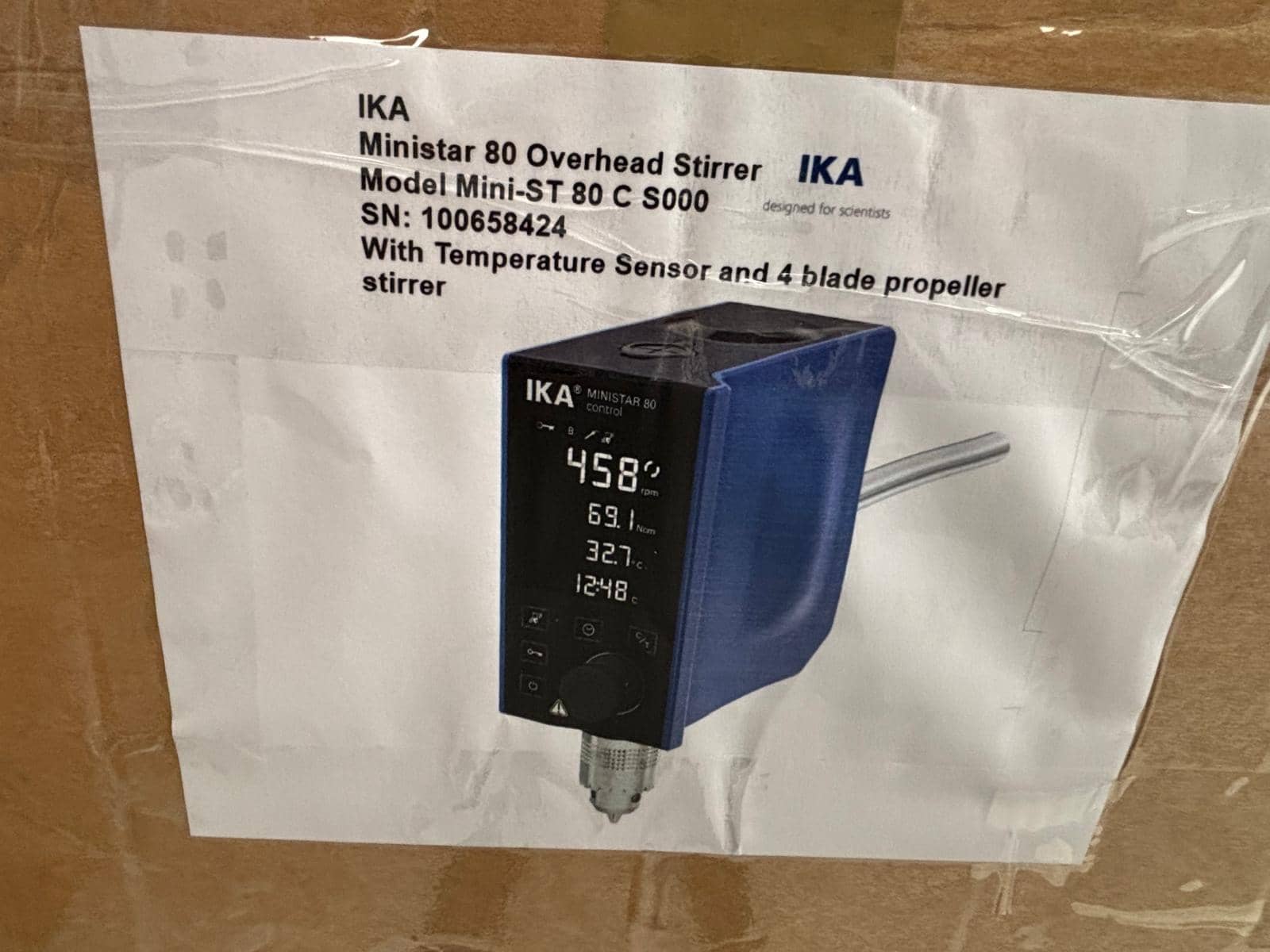 IKA Ministar 80 Overhead Stirrer