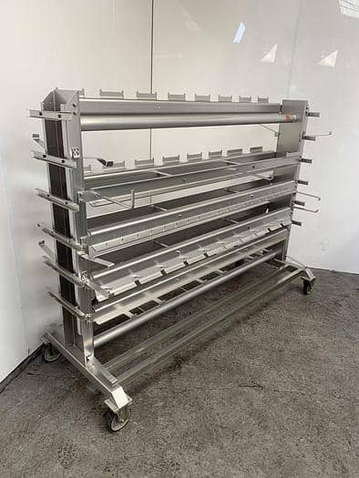 Stainless Steel Multihead Weigher Washdown Trolley