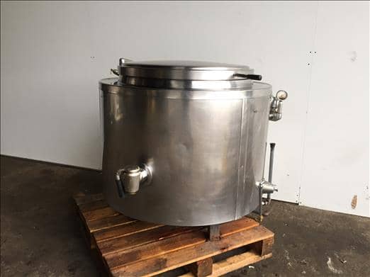 NNP Stainless jacketed vessel