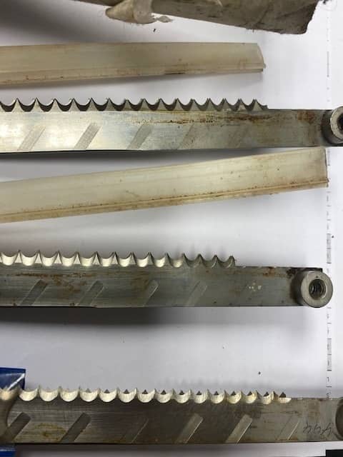 CP 120 Salmon Slicer Blades - Spare parts