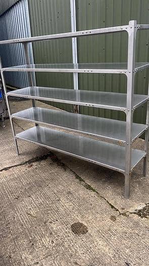 Stainless Steel Shelving Unit