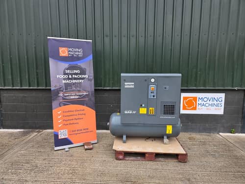 Atlas Copco GX5FF Air Compressor and Receiver
