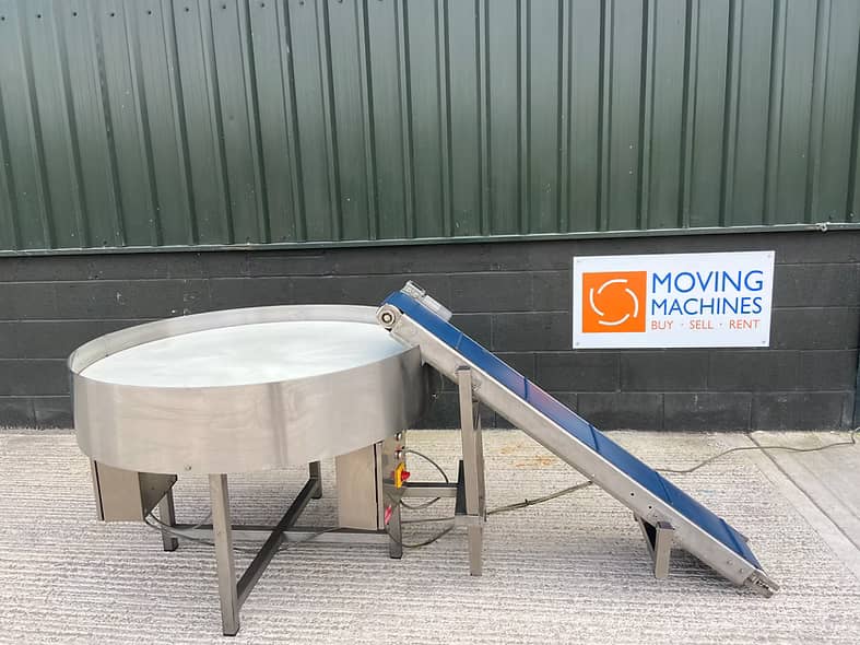Lazy Susan with Polymer Top 1.2m