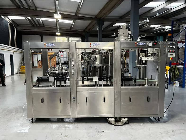 REF: MM6444 1 x Cimec America Rinser, 8-Head Filler and Capper