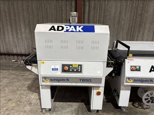 SMIPack FP870A L sealer and shrink tunnel