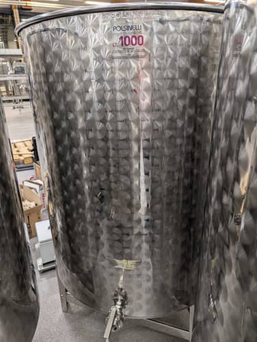 5x Polsinelli 1000L Open Tanks