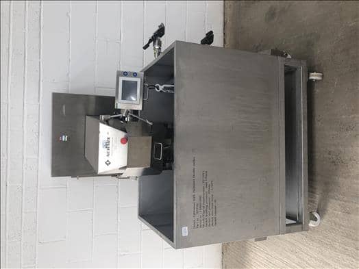 Newmix 500L heated paddle mixer
