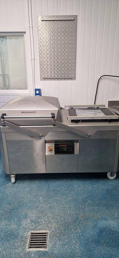 Webomatic Swing lid vacuum packer