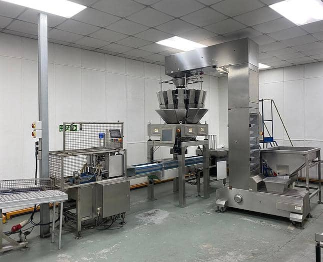 COMPLETE LINE: Weighing and Potting Line