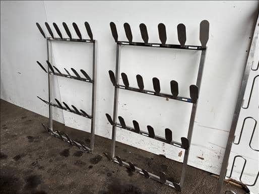 NNP Stainless boot racks