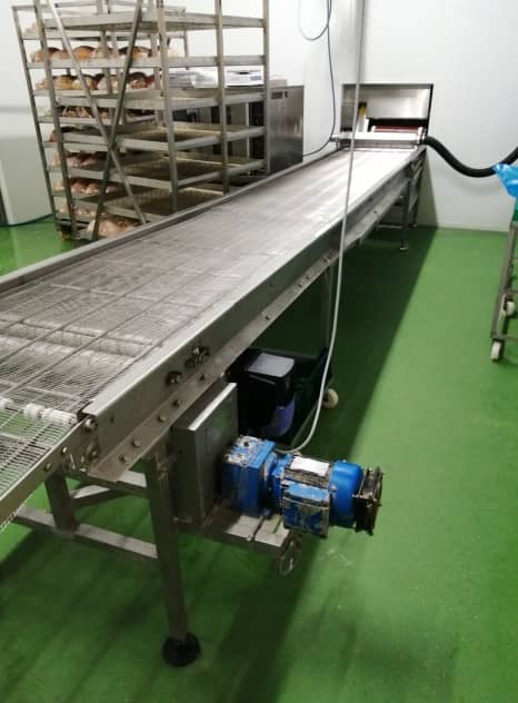 Large Wire Belt Conveyor